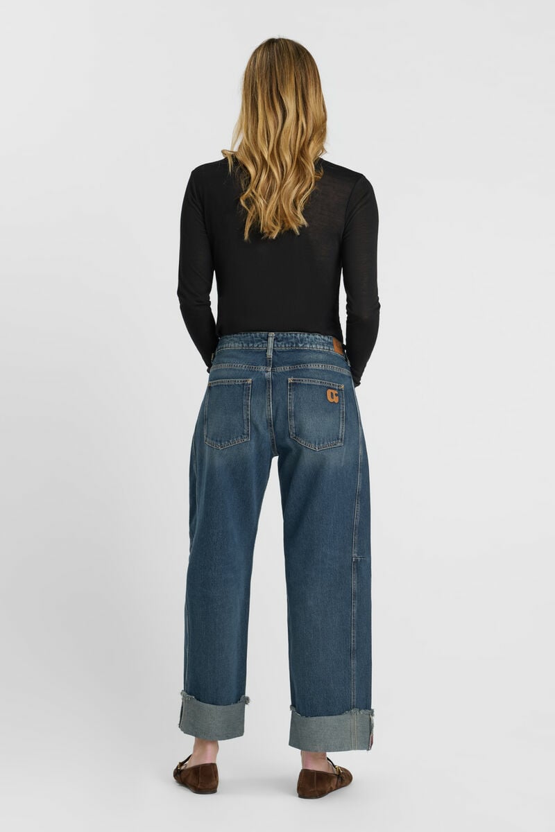 Jeans regular loose Leal dark blue