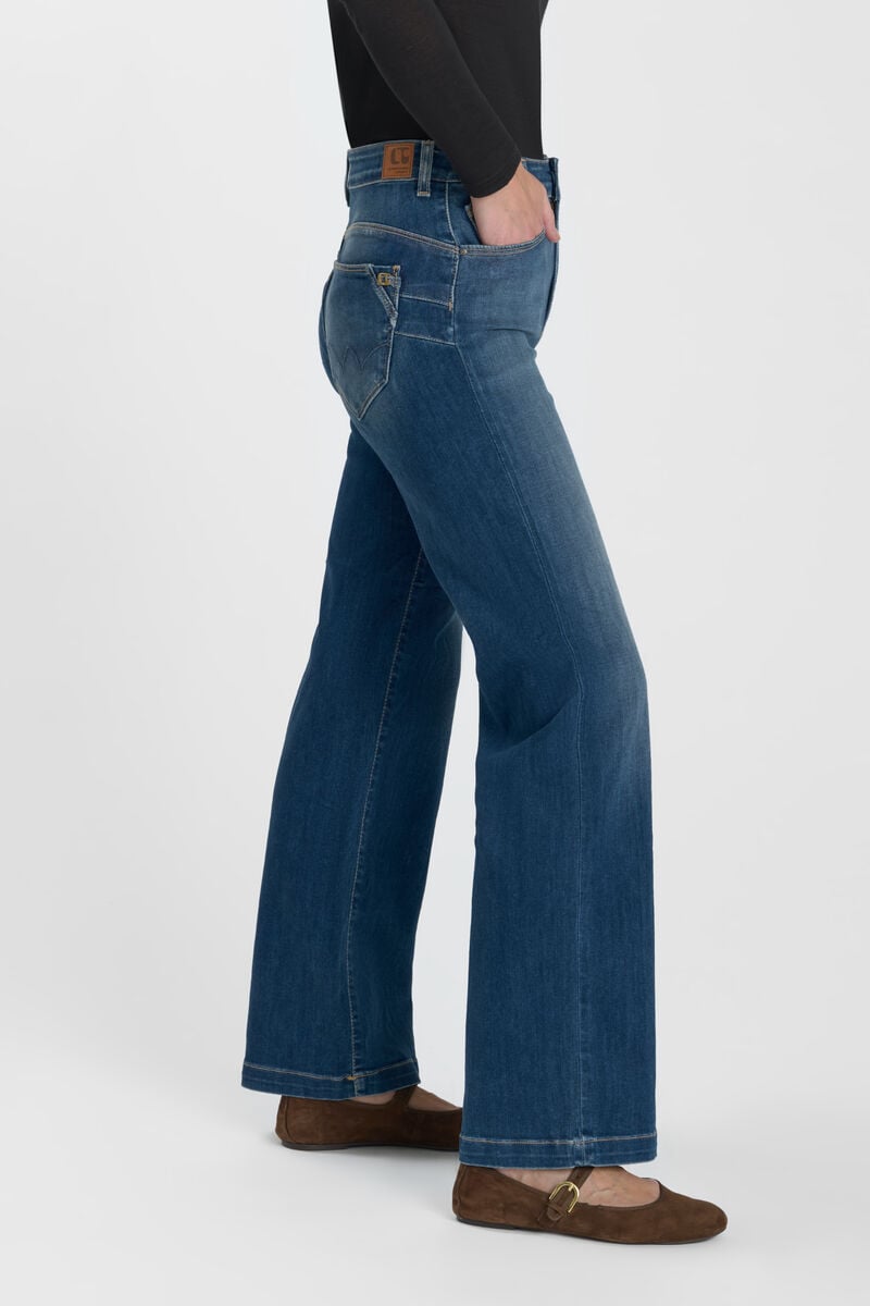 Jeans pulp wide leg Ling blue N°3
