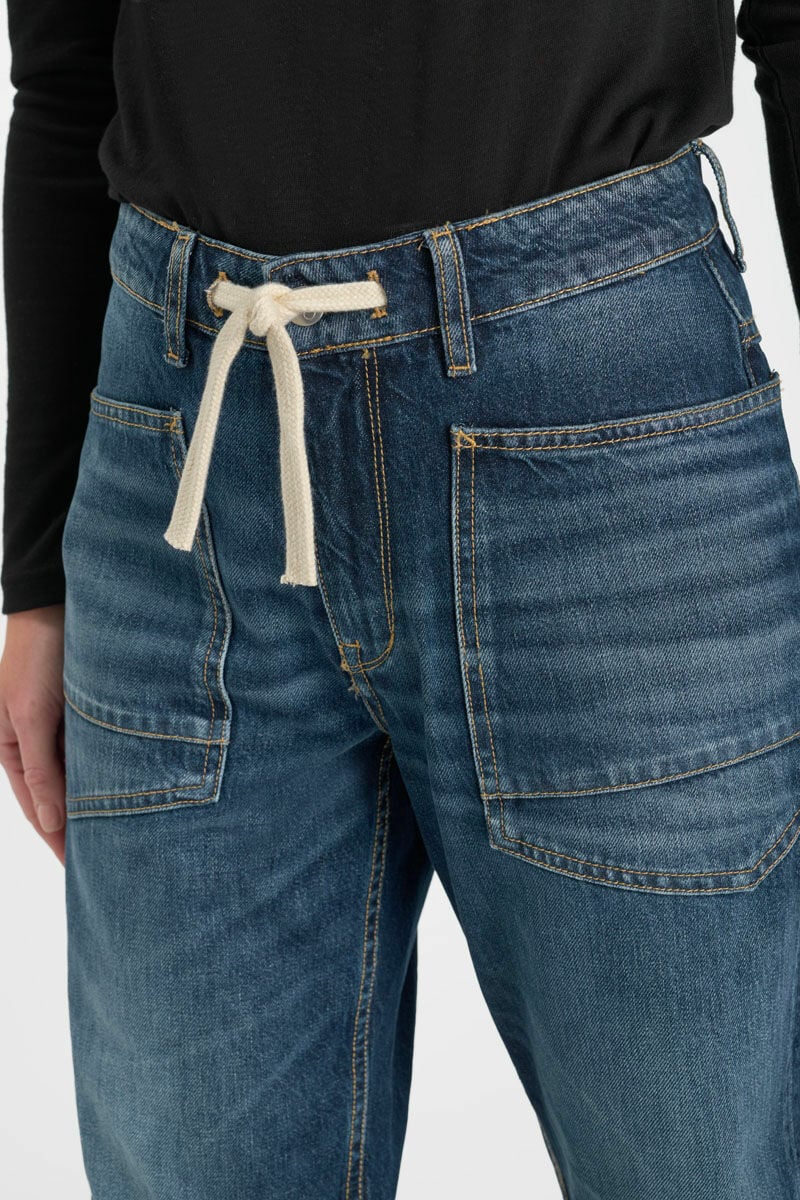 Jeans balloon Madie blue N°1