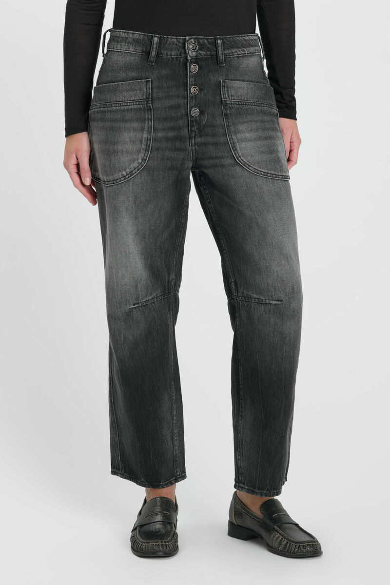 Jeans balloon Madie club black N°1