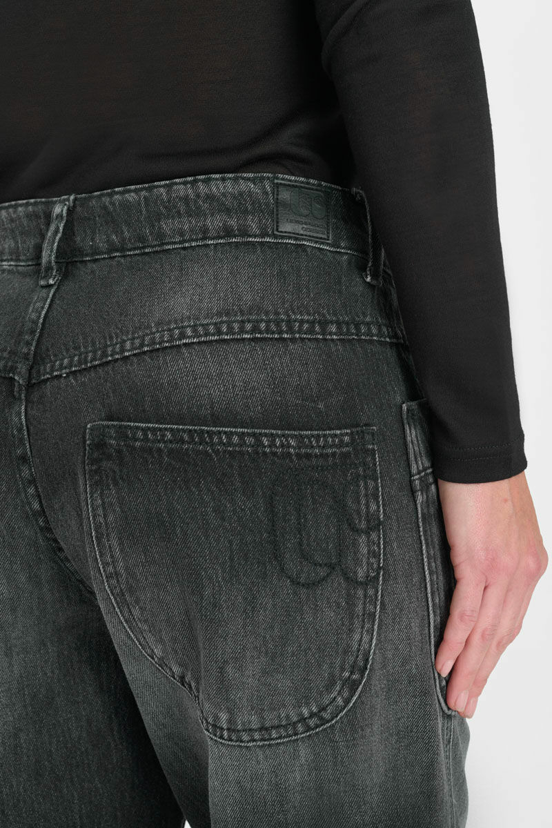Jeans balloon Madie club black N°1