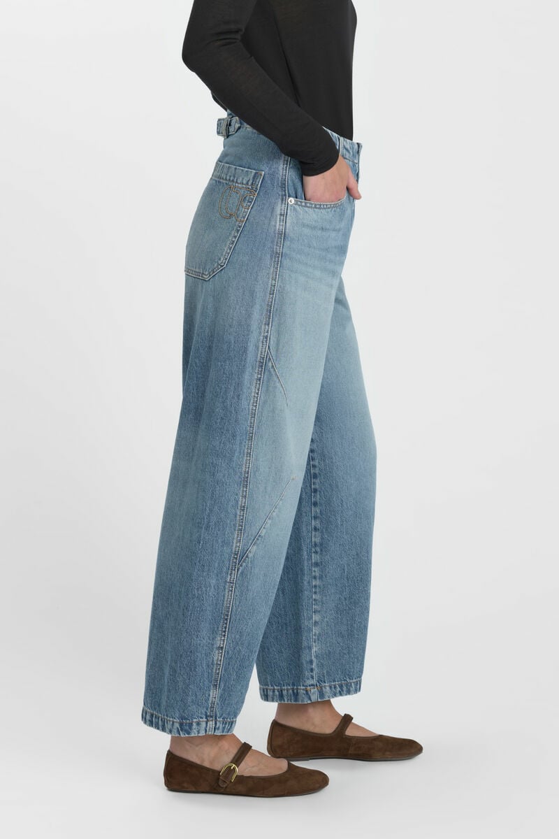 Jeans balloon Nyala blue N°4