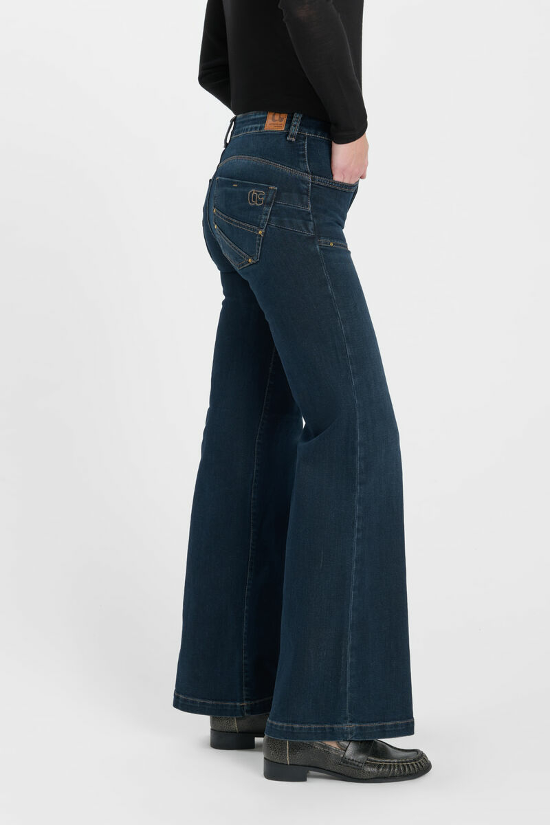 Jeans pulp flare Pamo dark blue
