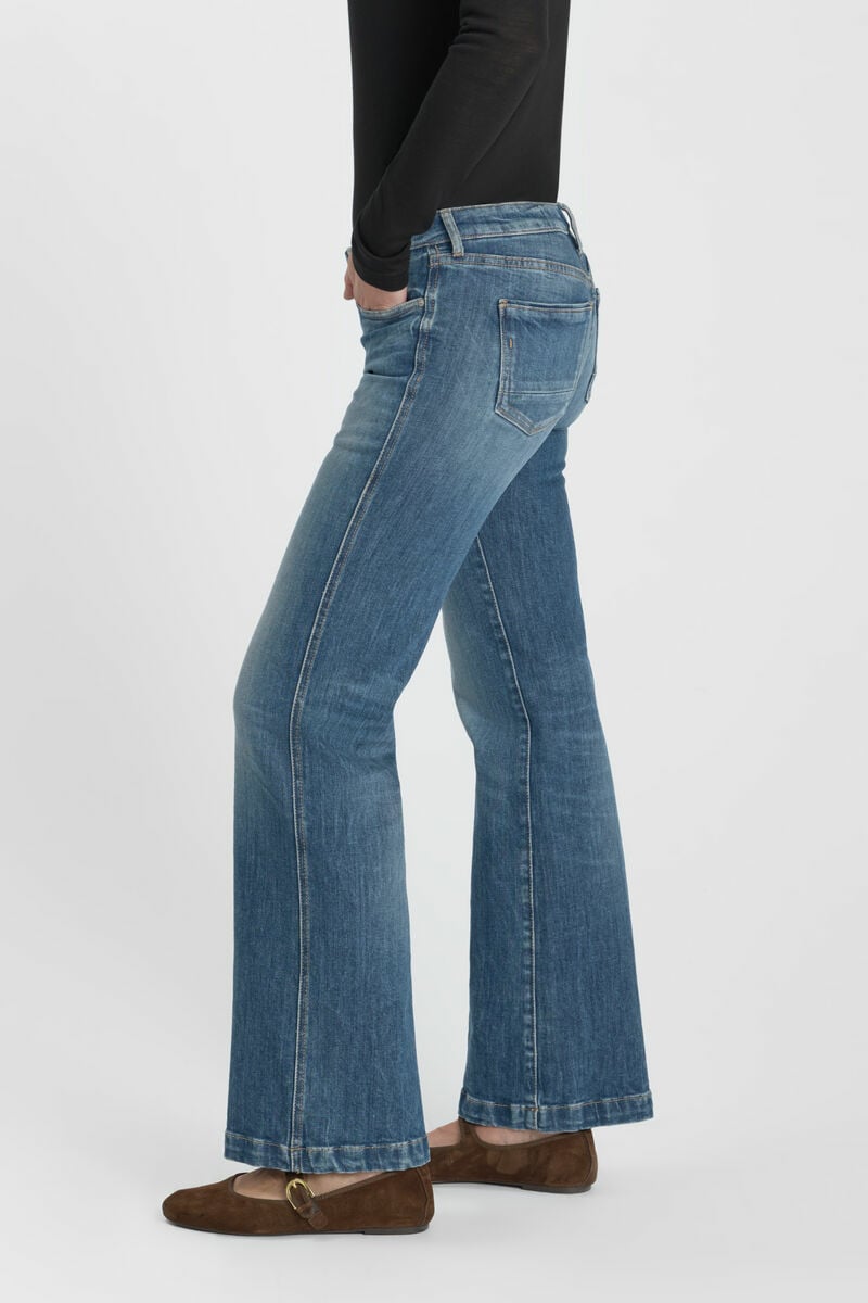 Jeans flare Pamy blue N°3