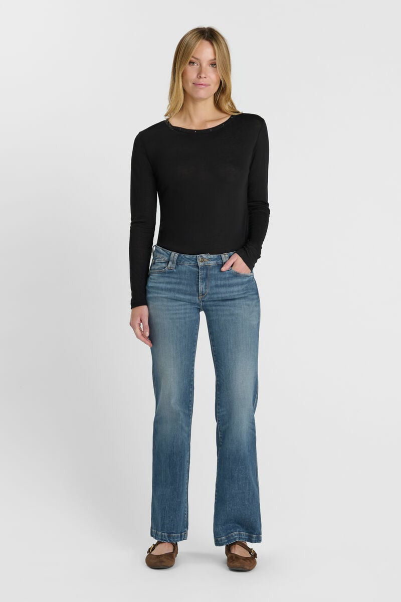 Jeans flare Pamy blue N°3