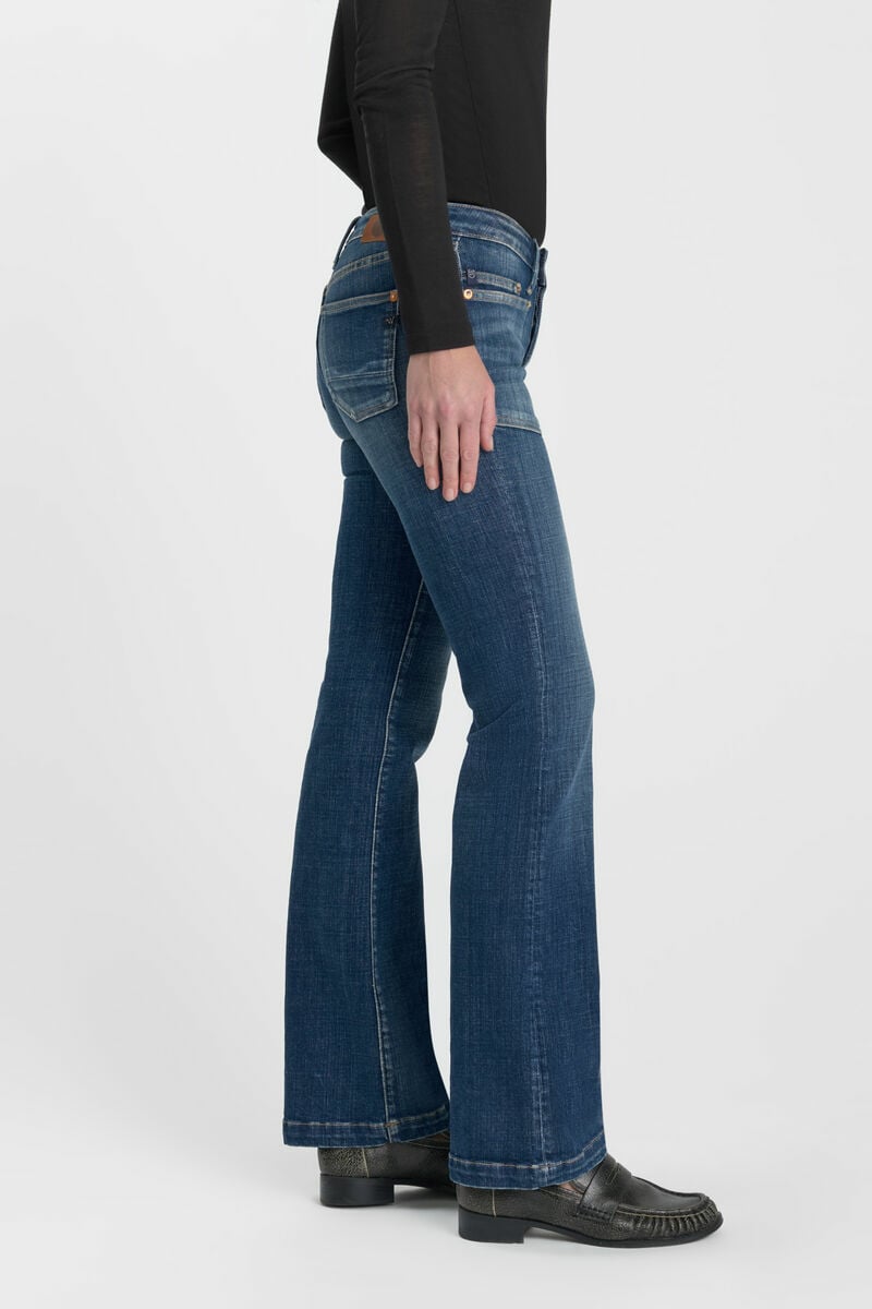 Jeans flare Plume medium blue