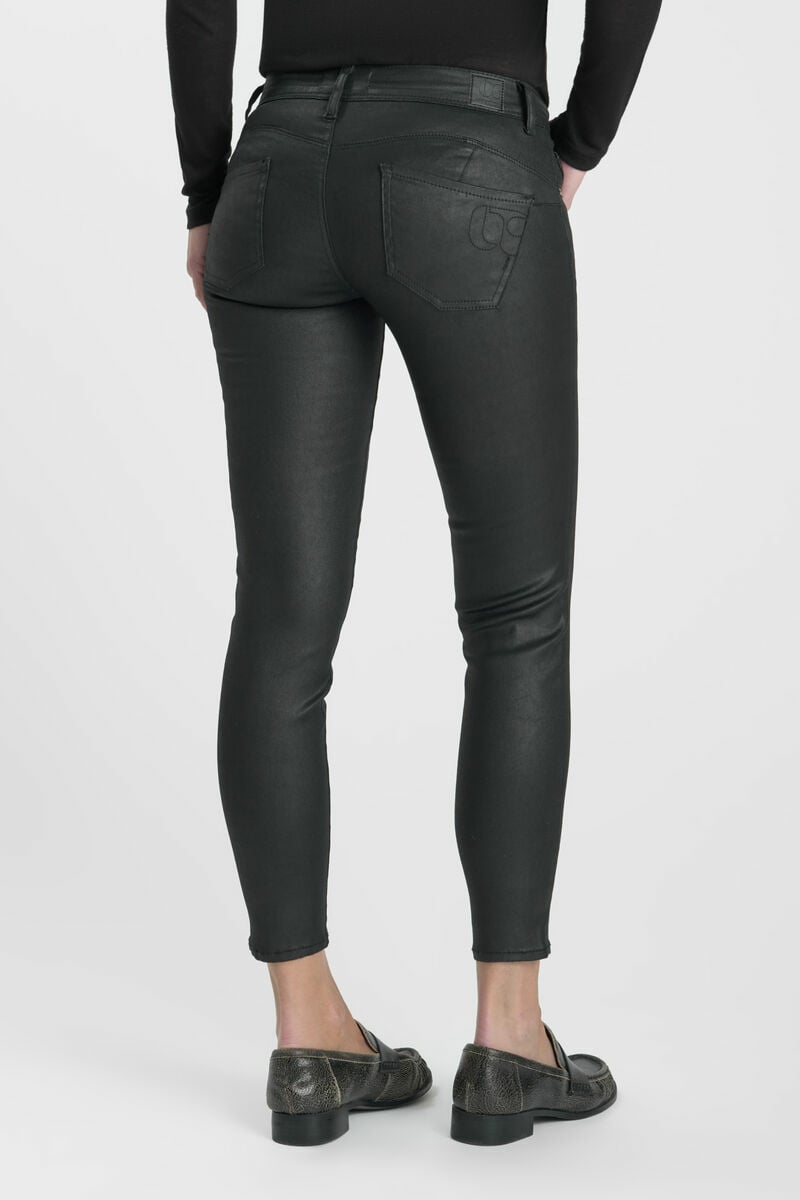 Jeans pulp slim Reggi coated raw black