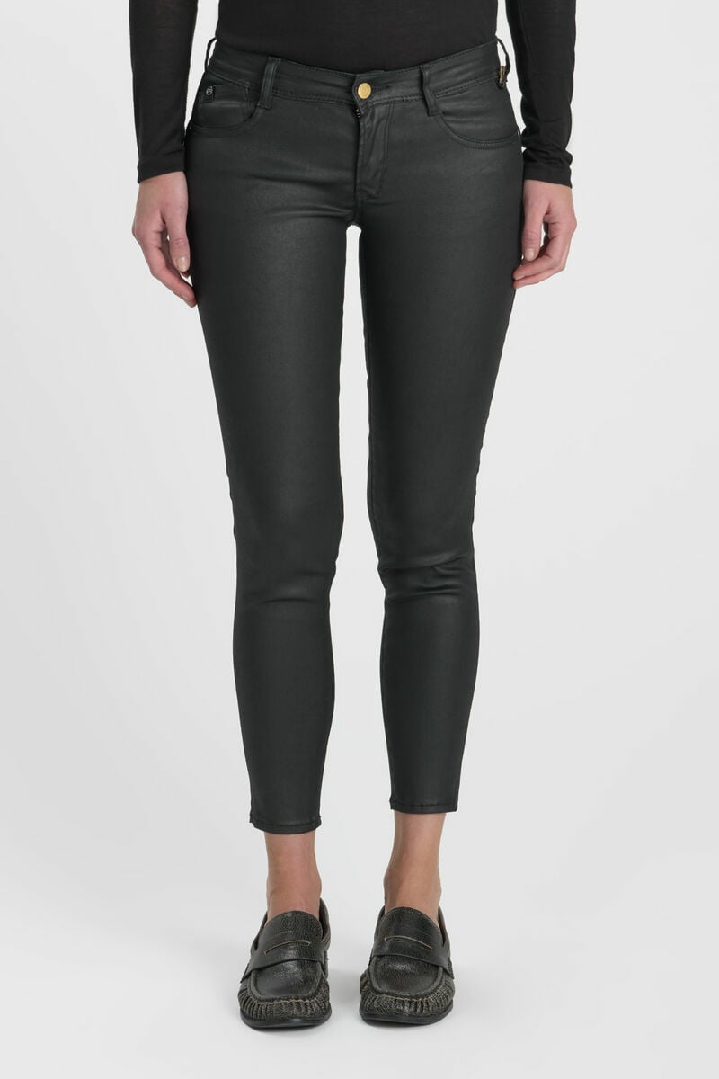 Jeans pulp slim Reggi coated raw black