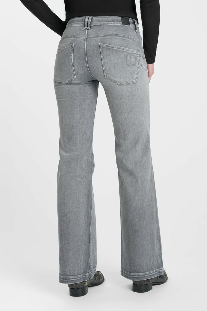Jeans pulp flare Ursina medium grey