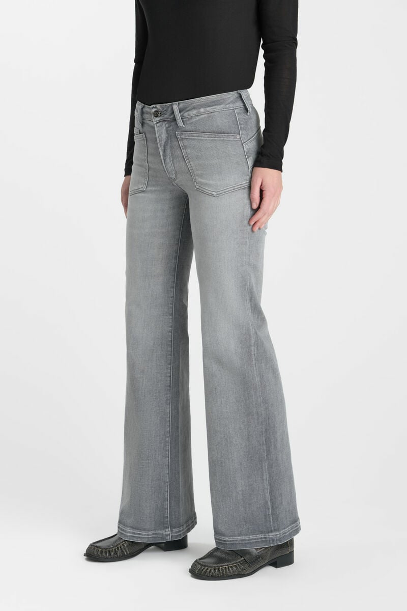Jeans pulp flare Ursina medium grey
