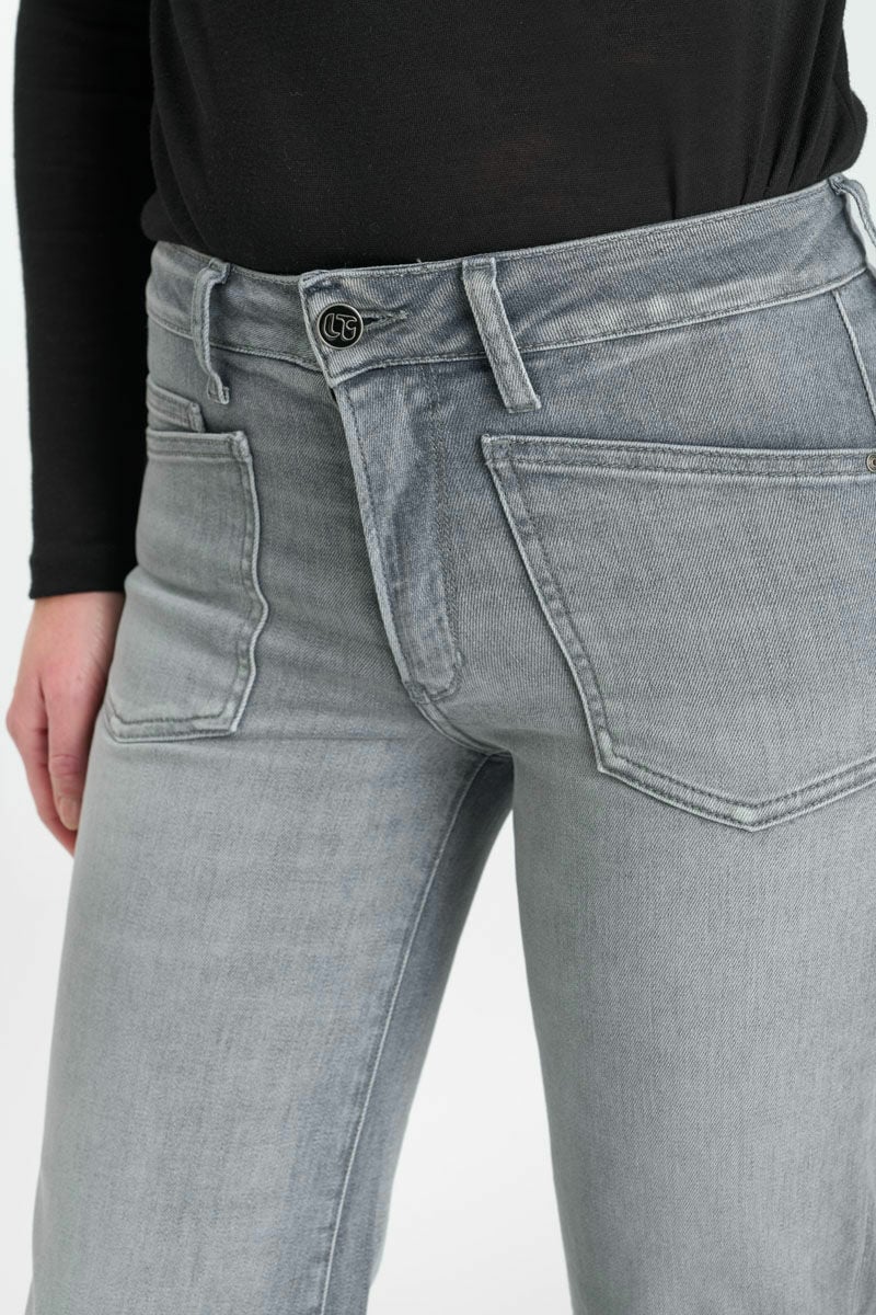 Jeans pulp flare Ursina medium grey