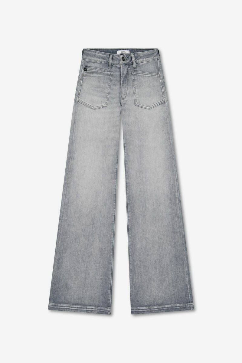 Jeans pulp flare Ursina medium grey