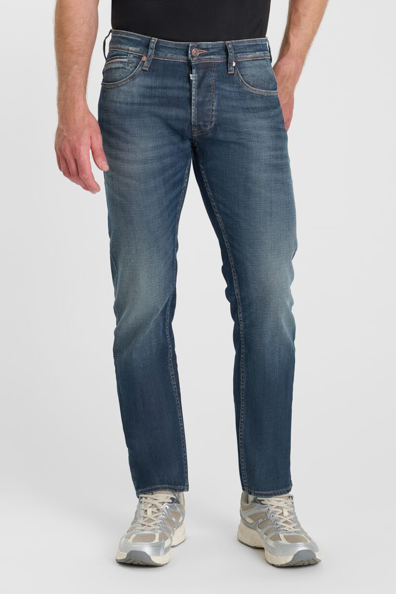 Jeans 700/11 adjusted Cronos dark blue-grey