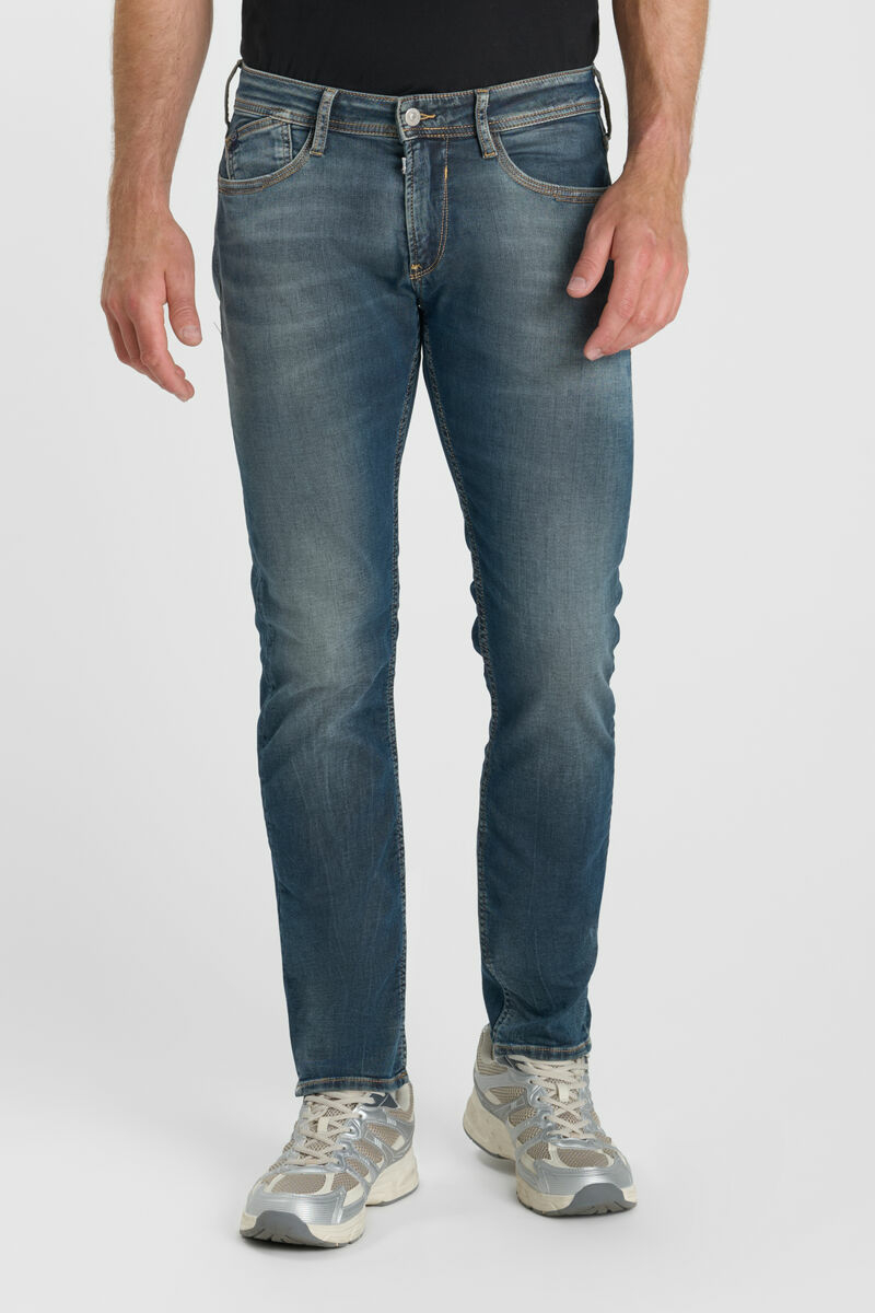 Jeans jogg 700/11 adjusted blue-dark brown