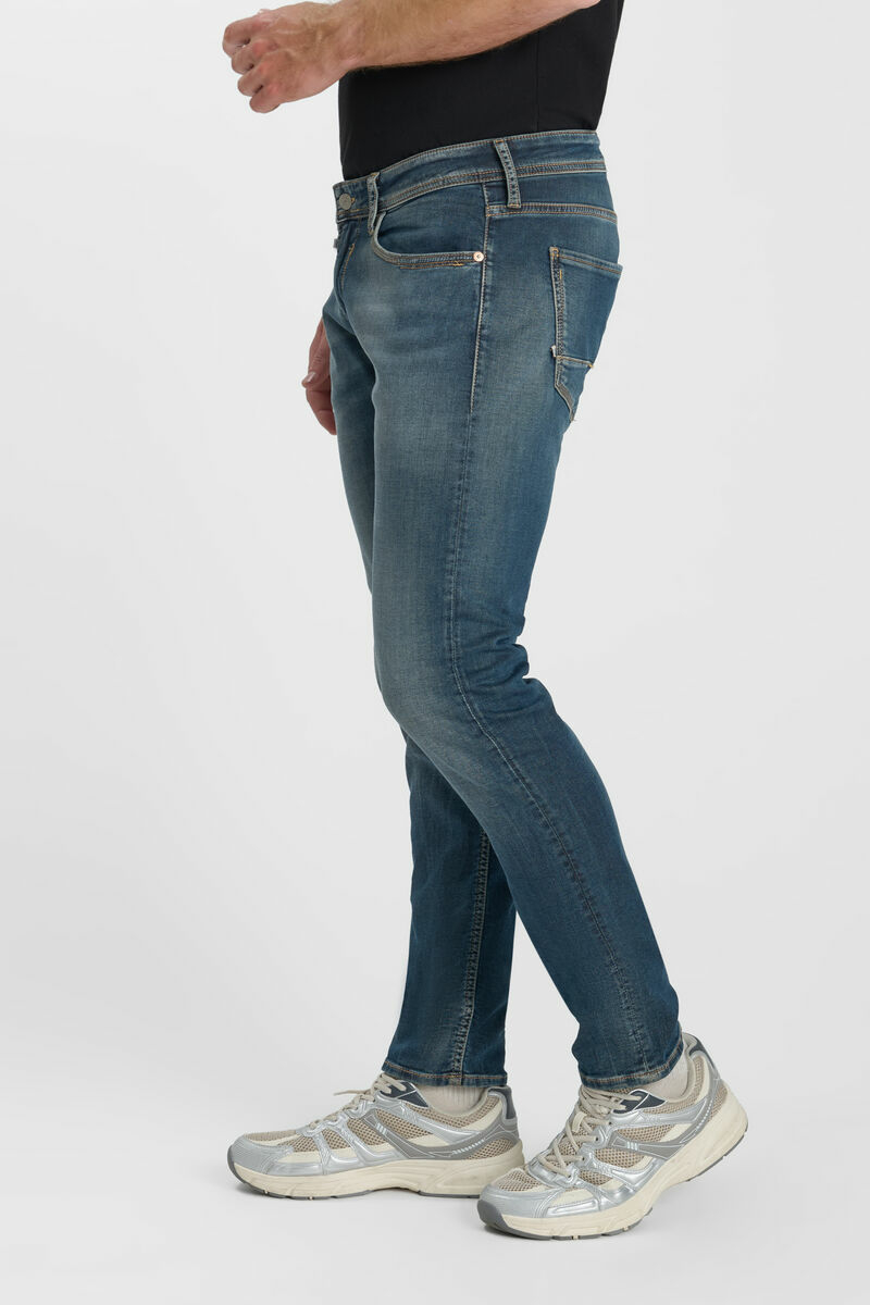 Jeans jogg 700/11 adjusted blue-dark brown