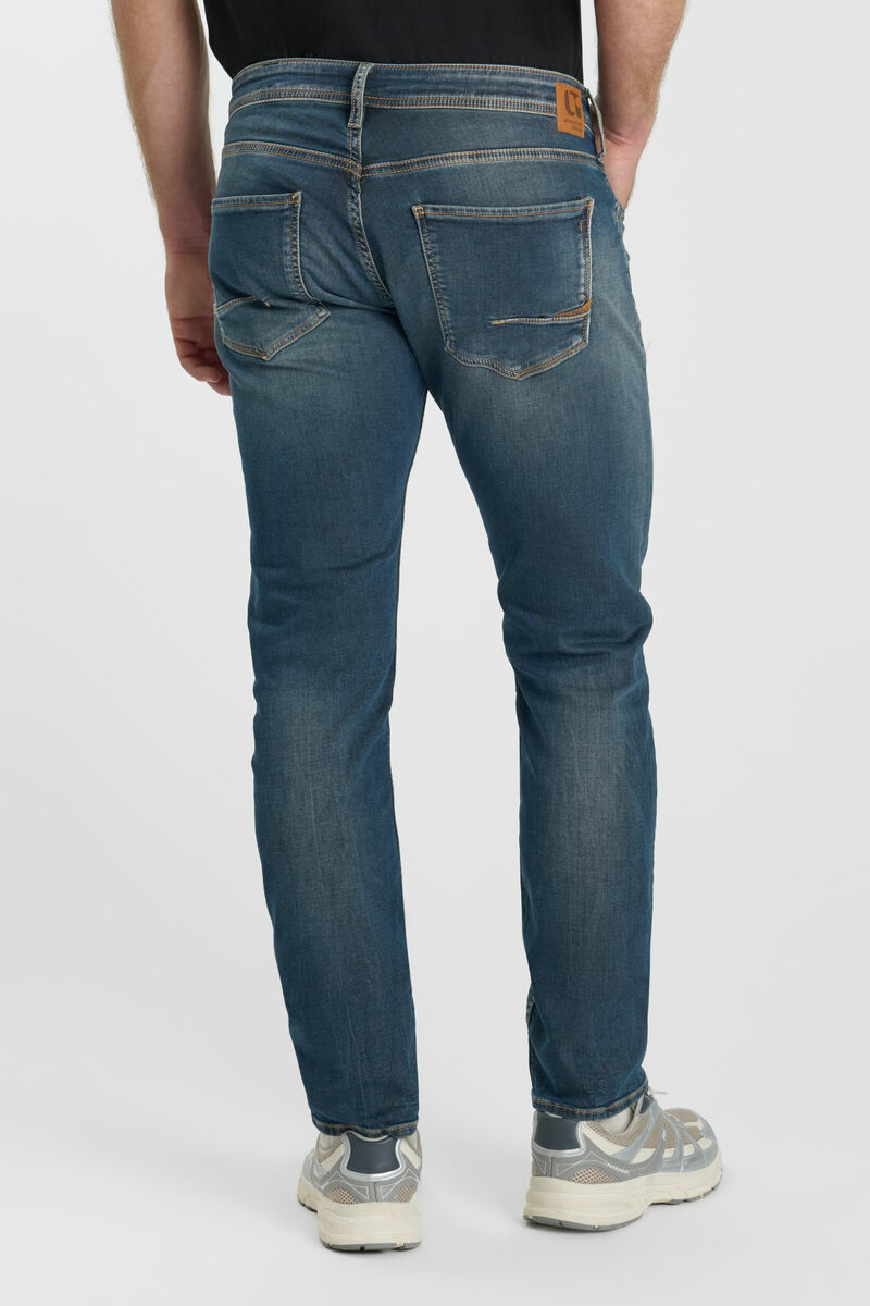 Jeans jogg 700/11 adjusted blue-dark brown