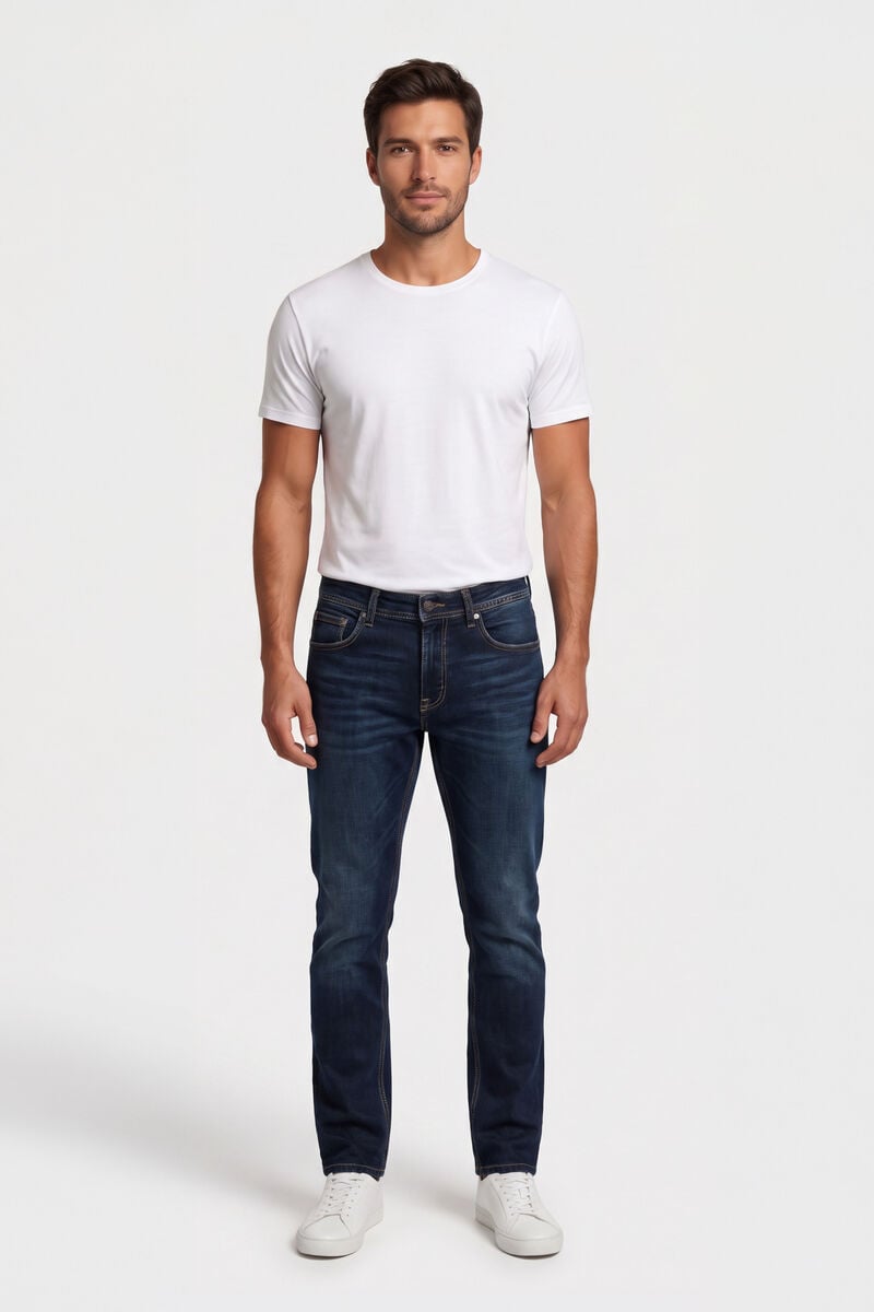 Jeans 800/12 regular Datten dark blue-black