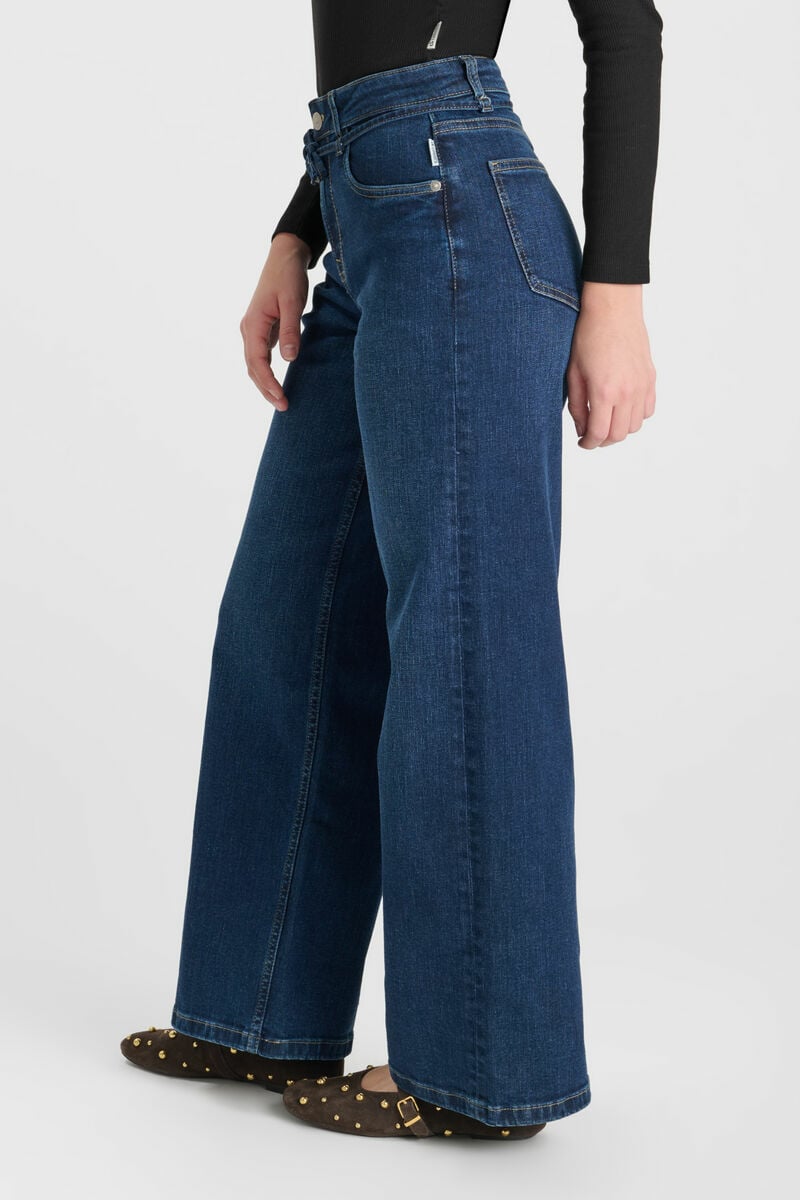Jeans wide leg Lexygi dark blue