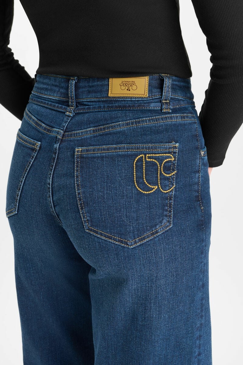 Jeans wide leg Lexygi dark blue