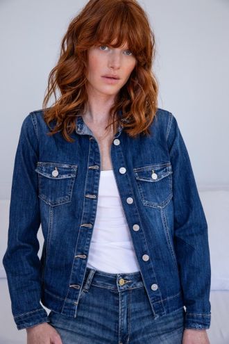 Lilly blue denim jacket