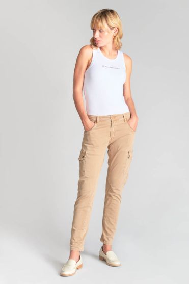 Camel Rivera cargo trousers