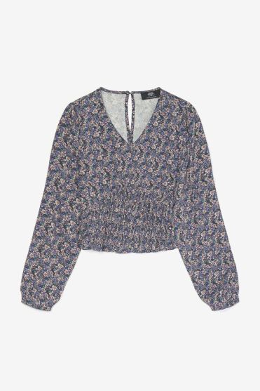 Floral Tennygi blouse