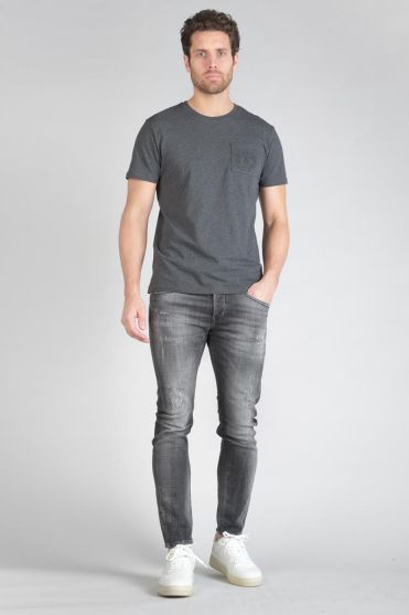 Jeans 900/16 tapered Odeon destroy grey N°2