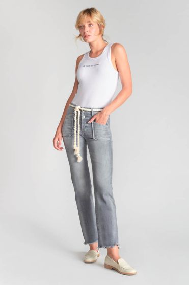 Jeans Pricilia high waist 7/8th grey N°3