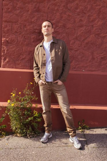 Jeans 700/11 adjusted Basic camel washed