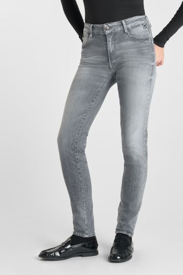 Jeans pulp slim Djalo high waist grey N°3