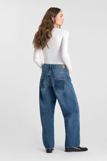 Jeans balloon Madie kahiki blue N°2