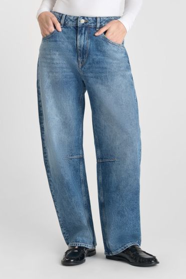Jeans balloon Madie leder blue N°4