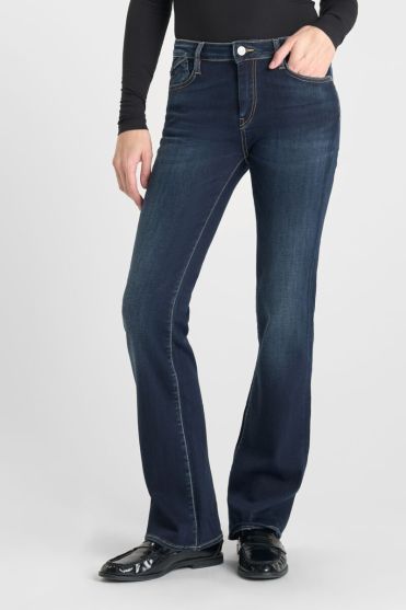 Jeans power bootcut taille haute bleu N°1