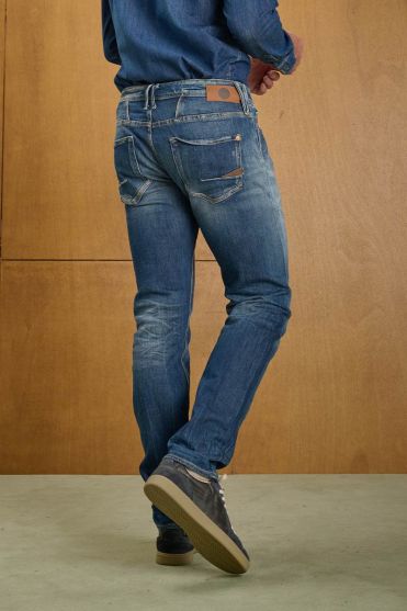 Jeans 700/11 adjusted Hahn dark blue