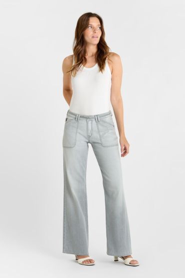 Jeans wide leg Lauryn Lumi grey N°3