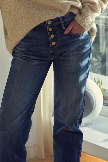 Jeans 300/23 regular Basic medium blue