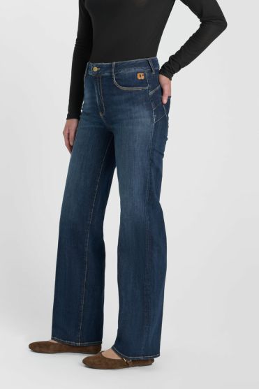 Jeans pulp wide leg Astral blue N°2