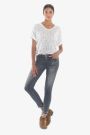 Scot power skinny 7/8th  jeans destroy grey N°2