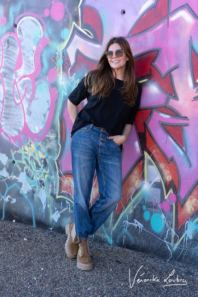 James 400/60 Girlfriend by Véronika Loubry jeans blue N°3