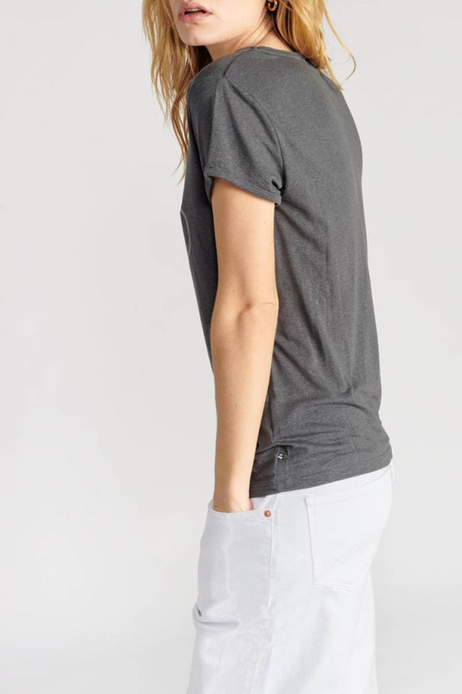 Charcoal grey Basitrame t-shirt