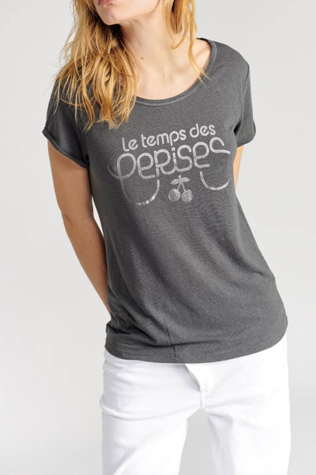 Charcoal grey Basitrame t-shirt