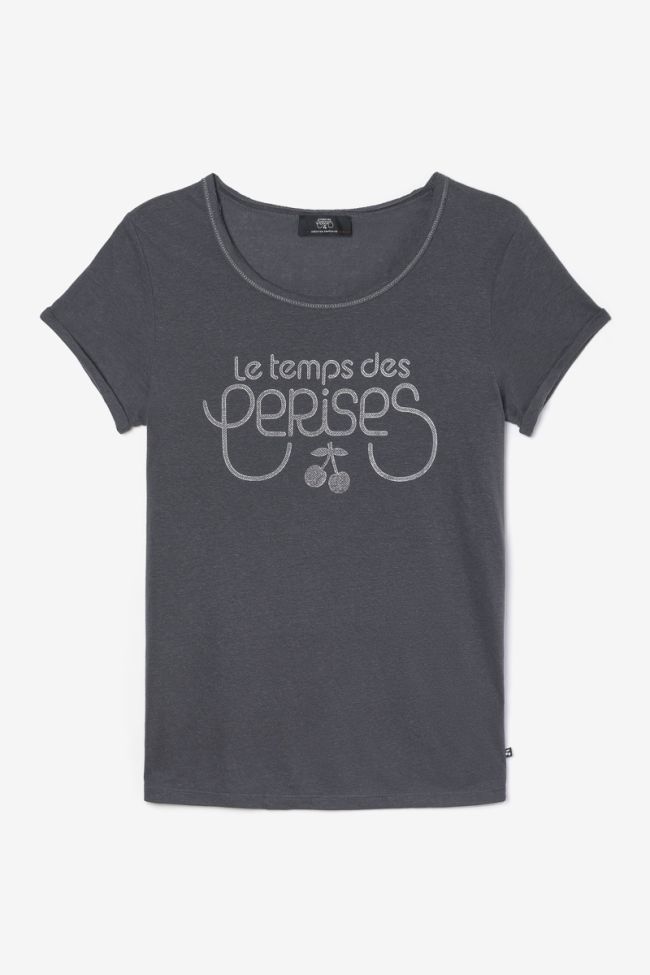 Charcoal grey Basitrame t-shirt