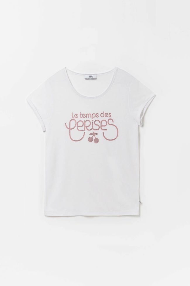 Printed white Basitrame t-shirt