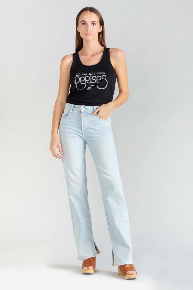 Charcoal grey Debtrame tank top