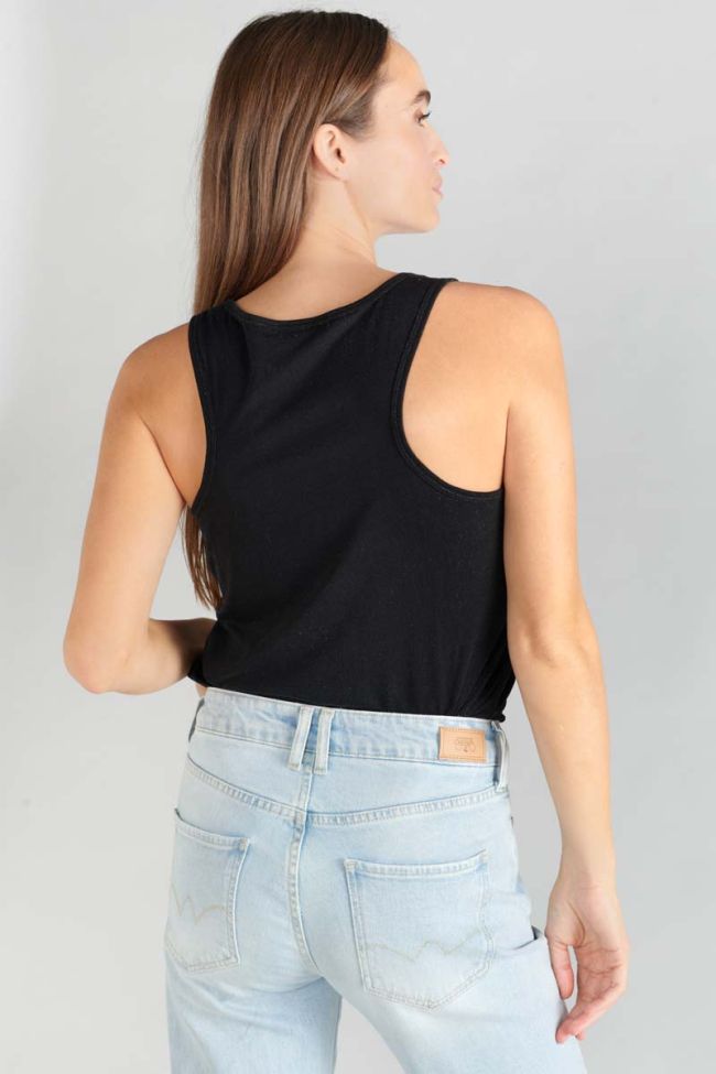 Charcoal grey Debtrame tank top