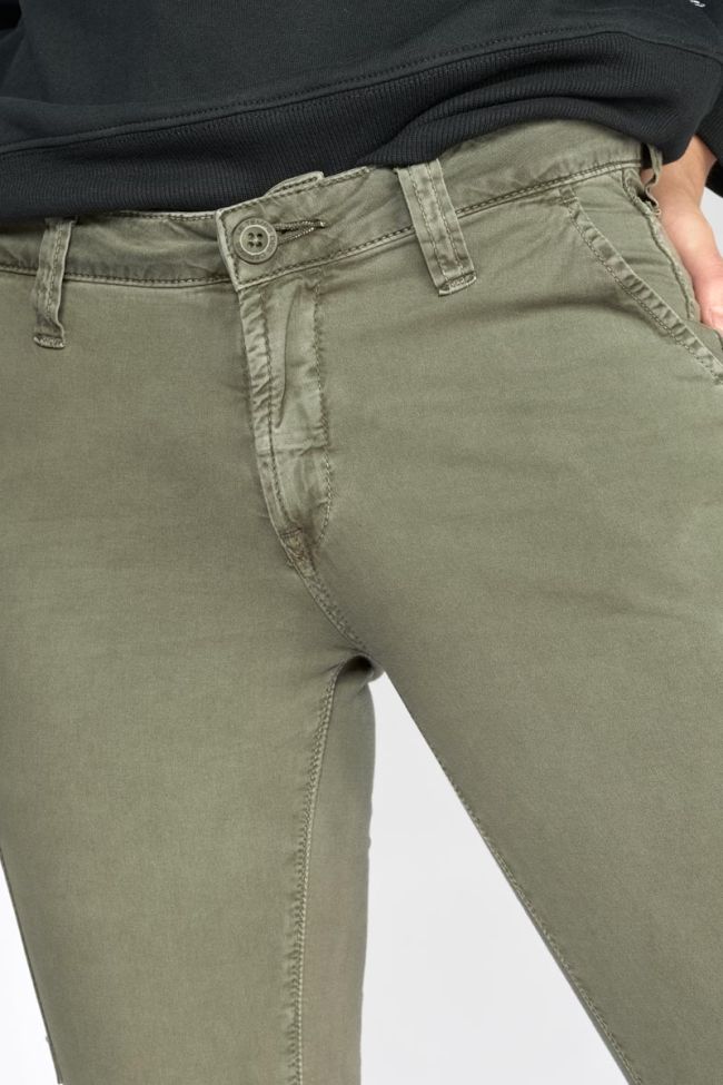 Army slim khaki trousers