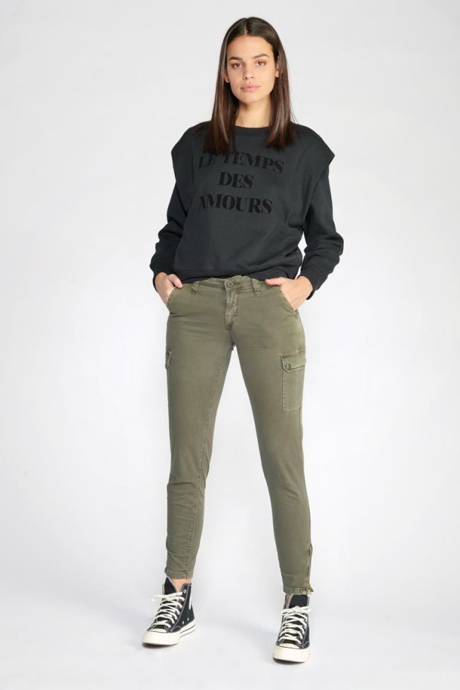 Army slim khaki trousers