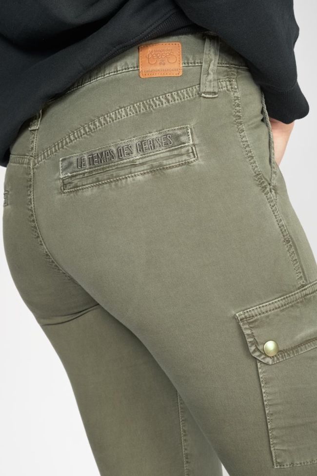 Army slim khaki trousers