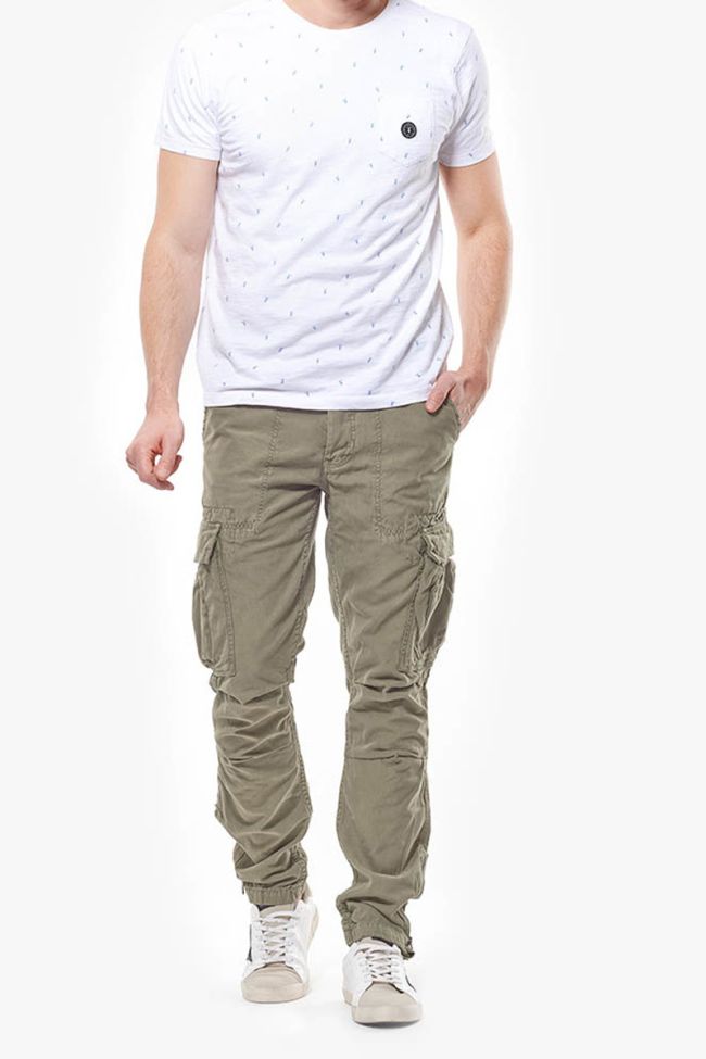 Khaki Mirado cargo trousers