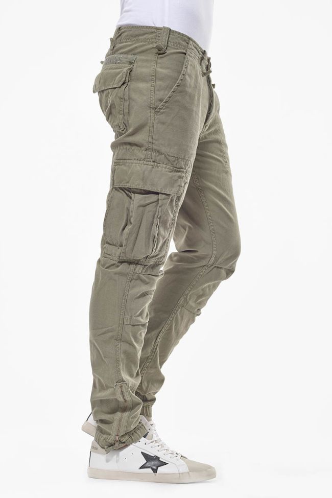 Khaki Mirado cargo trousers